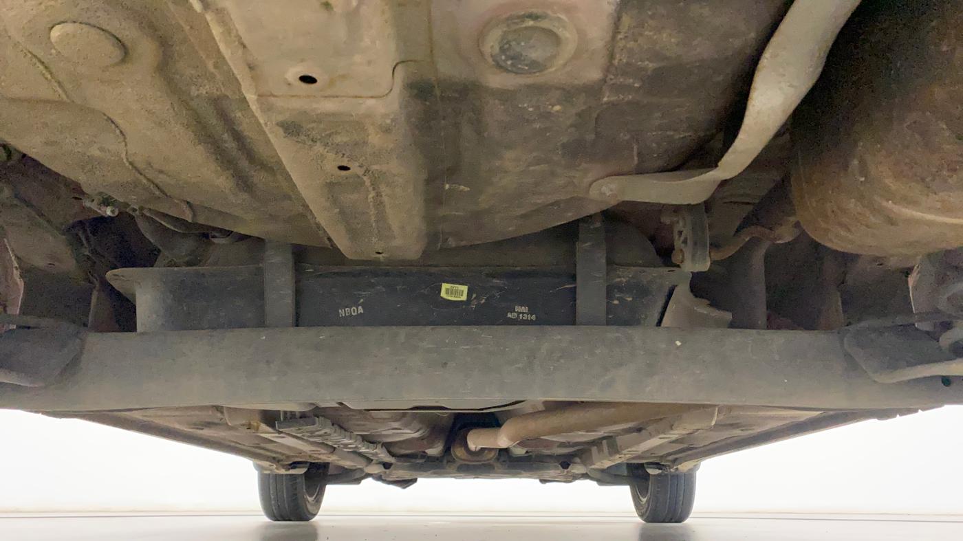 2018 Hyundai Grand i10 SPORTZ (O) AT 1.2 KAPPA VTVT, Petrol, Automatic, 19,093 km, Rear Underbody