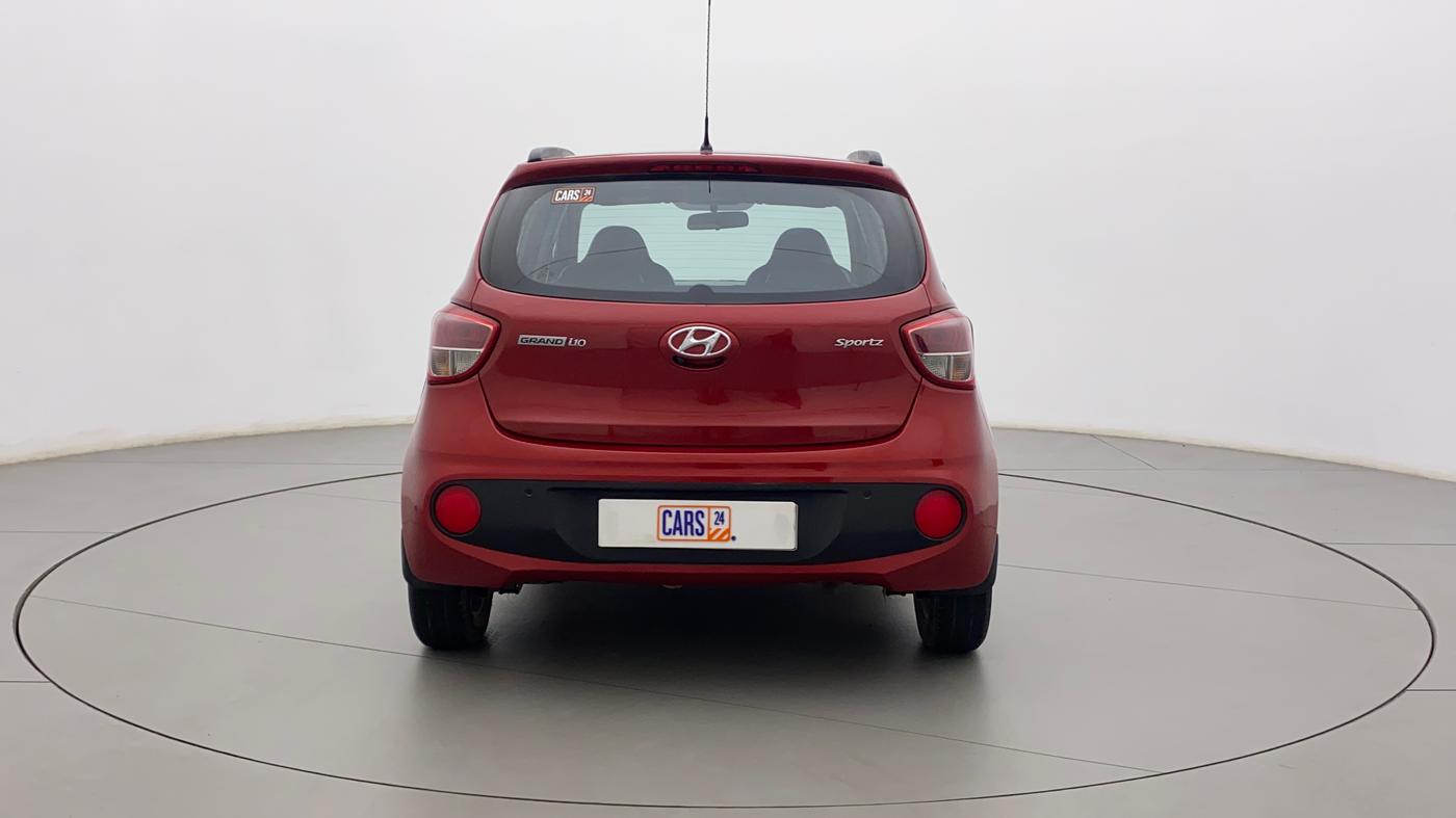 2018 Hyundai Grand i10 SPORTZ (O) AT 1.2 KAPPA VTVT, Petrol, Automatic, 19,093 km, Back/Rear