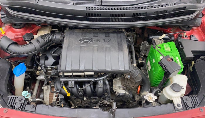 2018 Hyundai Grand i10 SPORTZ (O) AT 1.2 KAPPA VTVT, Petrol, Automatic, 19,093 km, Open Bonet