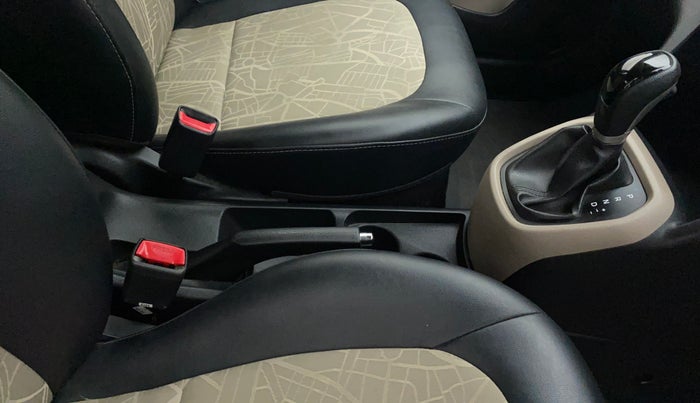 2018 Hyundai Grand i10 SPORTZ (O) AT 1.2 KAPPA VTVT, Petrol, Automatic, 19,093 km, Gear Lever
