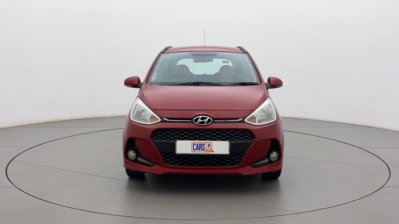 2018 Hyundai Grand i10 SPORTZ AT 1.2 KAPPA VTVT, Petrol, Automatic, 31,465 km, Front