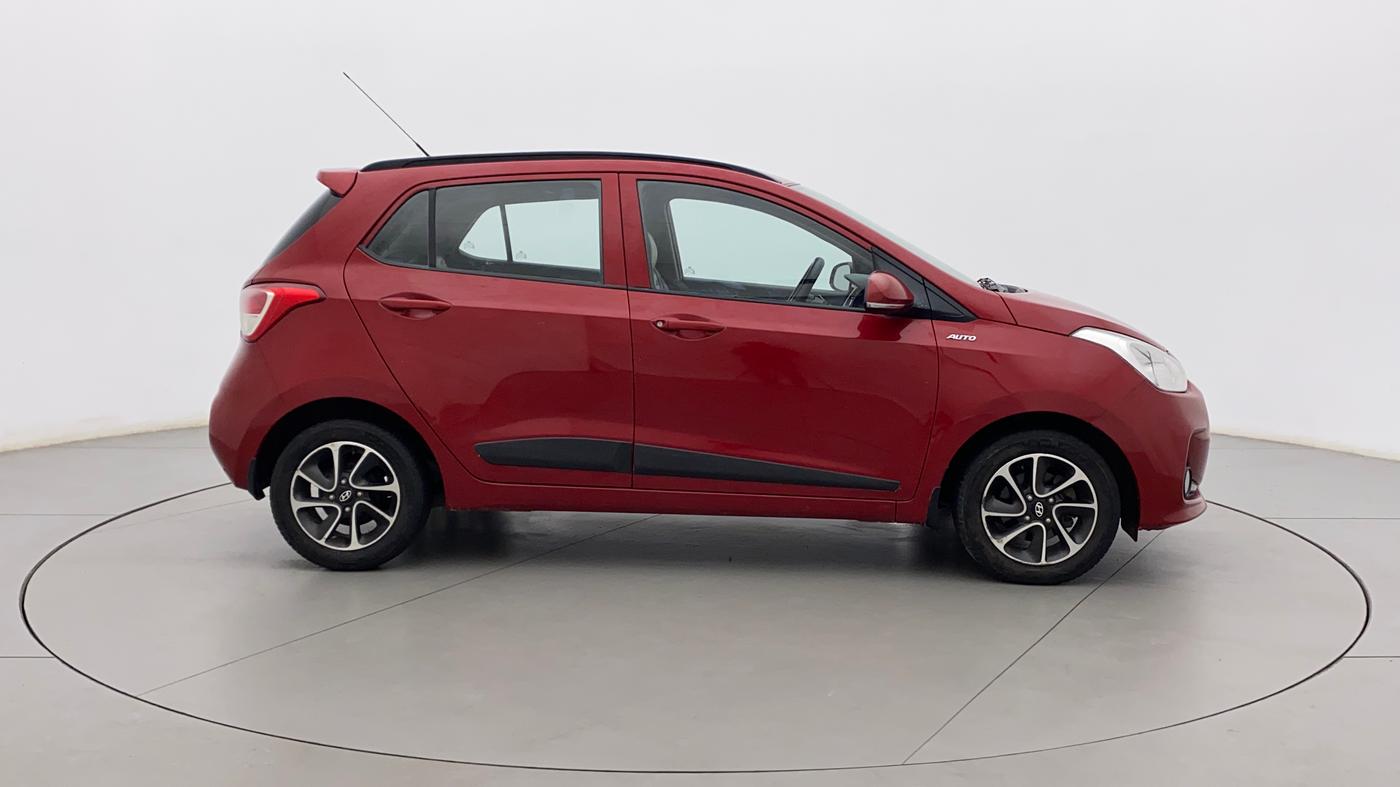 2018 Hyundai Grand i10 SPORTZ AT 1.2 KAPPA VTVT, Petrol, Automatic, 31,465 km, Right Side View