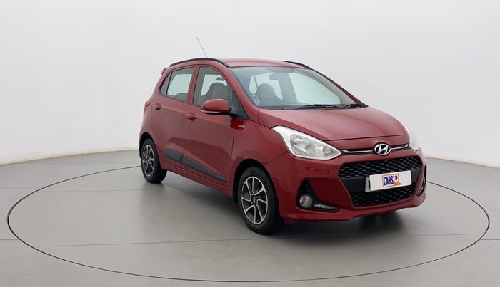 2018 Hyundai Grand i10 SPORTZ AT 1.2 KAPPA VTVT, Petrol, Automatic, 31,465 km, Right Front Diagonal