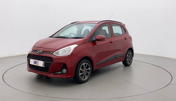 2018 Hyundai Grand i10 SPORTZ AT 1.2 KAPPA VTVT, Petrol, Automatic, 31,465 km, Left Front Diagonal