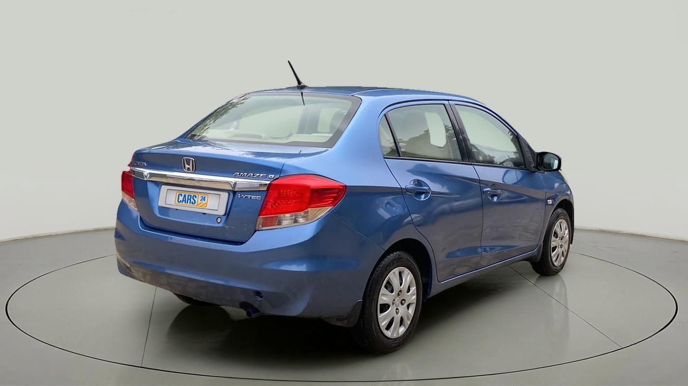 2013 Honda Amaze 1.2L I-VTEC S, Petrol, Manual, 5,594 km, Right Back Diagonal