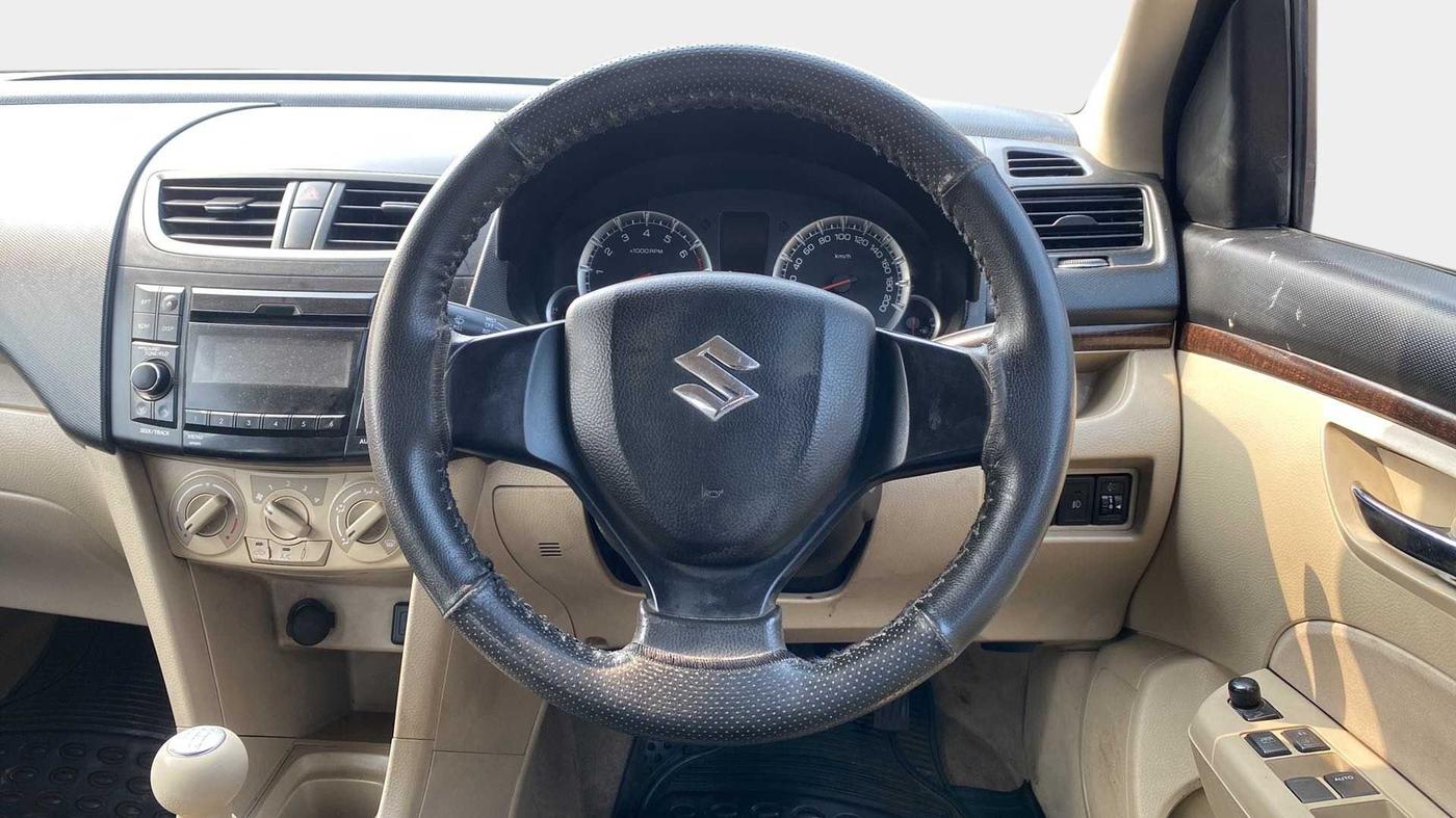 2016 Maruti Swift Dzire VXI, Petrol, Manual, 66,004 km, Steering Wheel Close Up