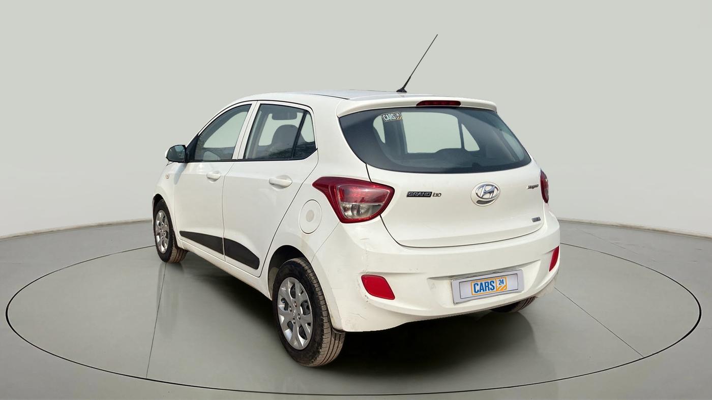 2016 Hyundai Grand i10 MAGNA 1.2 KAPPA VTVT, CNG, Manual, 60,964 km, Left Back Diagonal