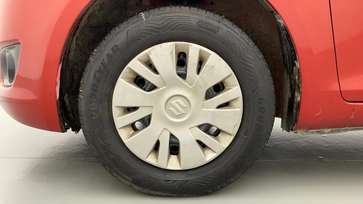 2012 Maruti Swift VXI, Petrol, Manual, 1,20,598 km, Left Front Wheel