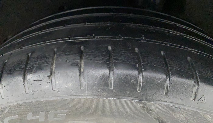 2017 Maruti Baleno ZETA CVT PETROL 1.2, Petrol, Automatic, 39,635 km, Left Rear Tyre Tread