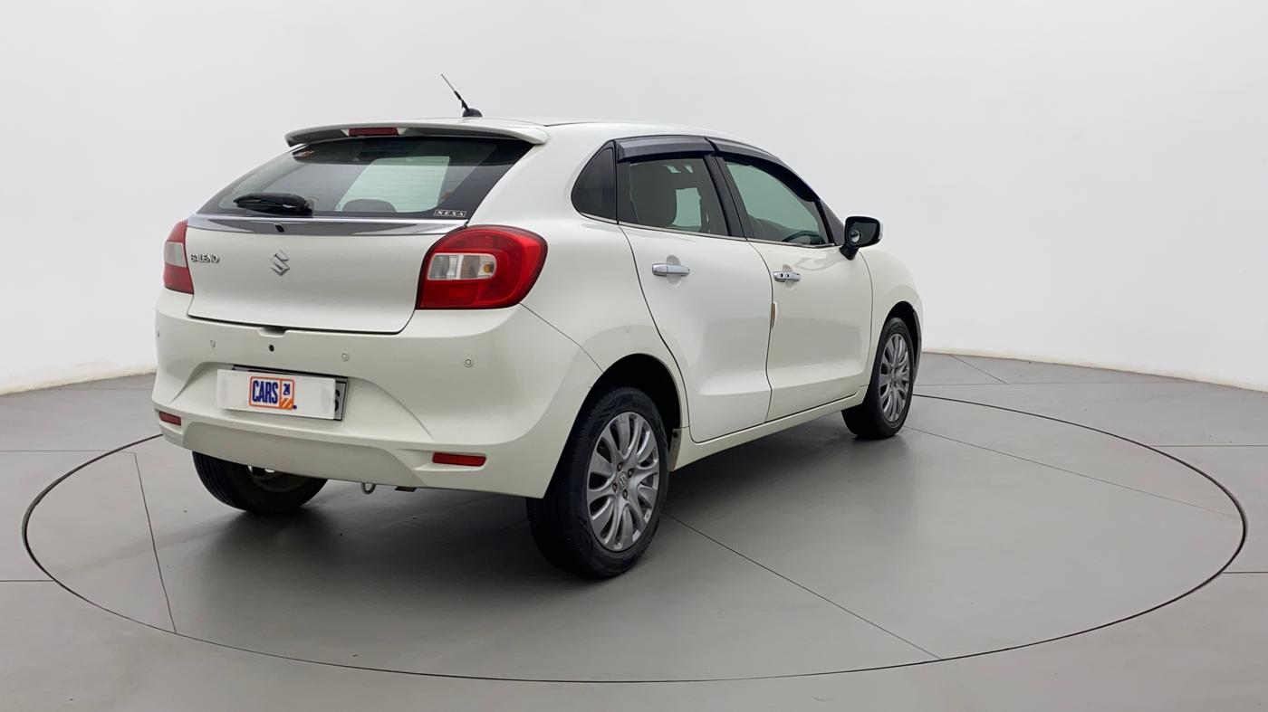 2017 Maruti Baleno ZETA CVT PETROL 1.2, Petrol, Automatic, 39,635 km, Right Back Diagonal