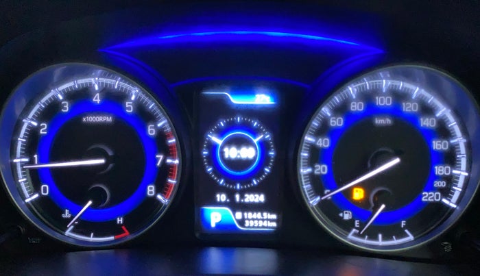 2017 Maruti Baleno ZETA CVT PETROL 1.2, Petrol, Automatic, 39,635 km, Odometer Image