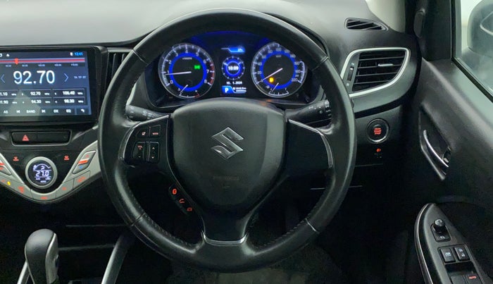 2017 Maruti Baleno ZETA CVT PETROL 1.2, Petrol, Automatic, 39,635 km, Steering Wheel Close Up