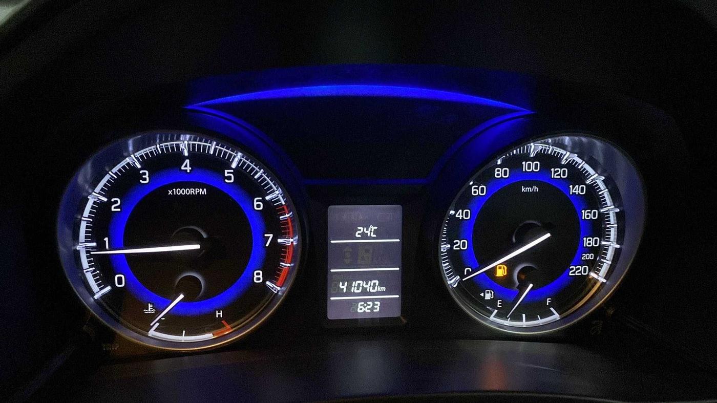 2017 Maruti Baleno DELTA PETROL 1.2, Petrol, Manual, 41,025 km, Odometer Image