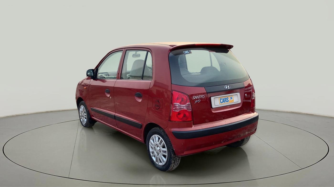 2013 Hyundai Santro Xing GLS, CNG, Manual, 73,247 km, Left Back Diagonal