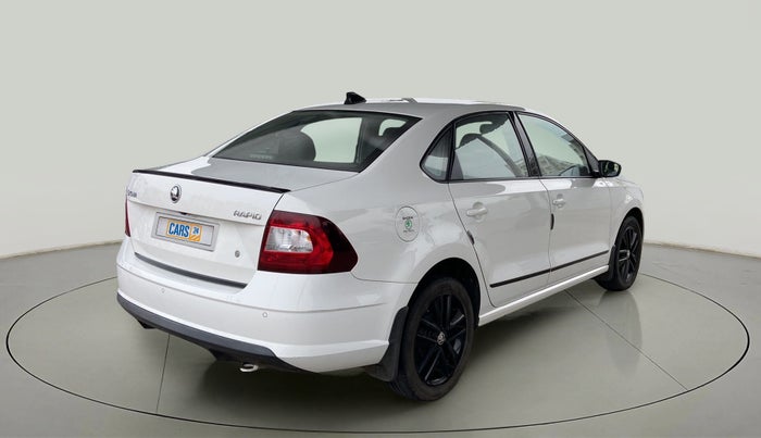 2021 Skoda Rapid 1.0 AMBITION TSI MT, Petrol, Manual, 27,383 km, Right Back Diagonal