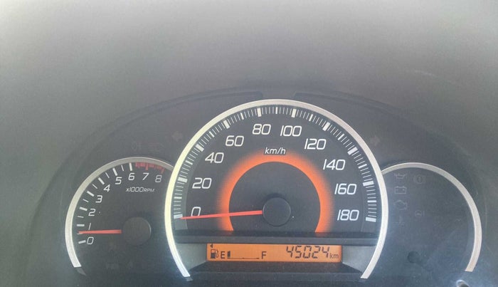2015 Maruti Wagon R 1.0 VXI, Petrol, Manual, 45,012 km, Odometer Image
