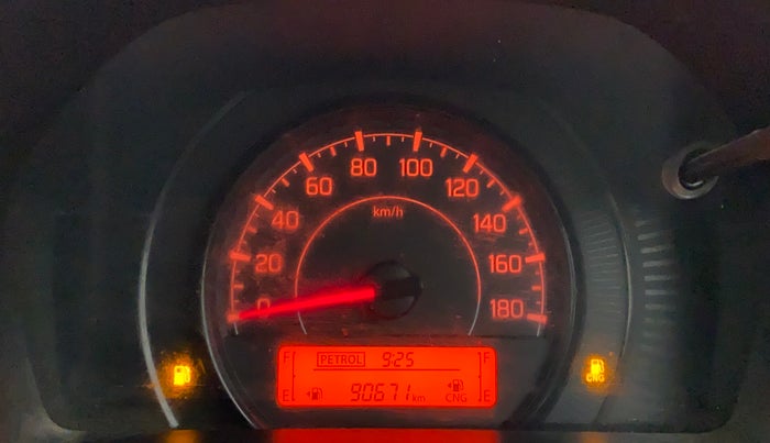 2019 Maruti New Wagon-R LXI CNG (O) 1.0, CNG, Manual, 90,671 km, Odometer Image