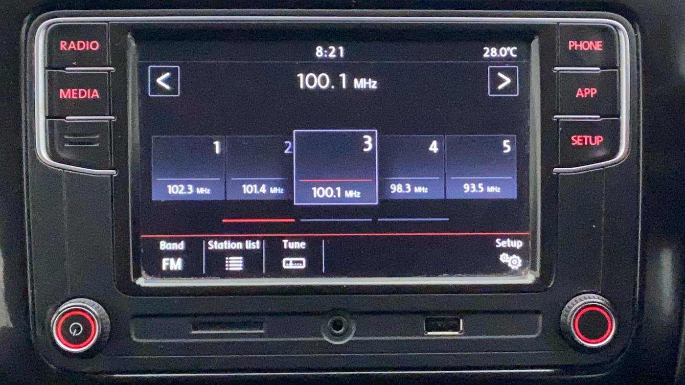 2018 Volkswagen Polo GT TSI AT, Petrol, Automatic, 96,011 km, Infotainment System