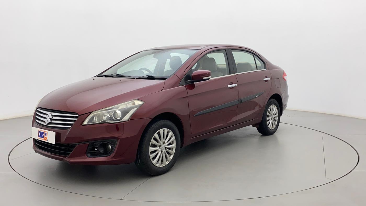 2015 Maruti Ciaz ZDI, Diesel, Manual, 85,308 km, Left Front Diagonal