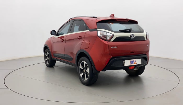2017 Tata NEXON XZ PLUS PETROL, Petrol, Manual, 39,307 km, Left Back Diagonal