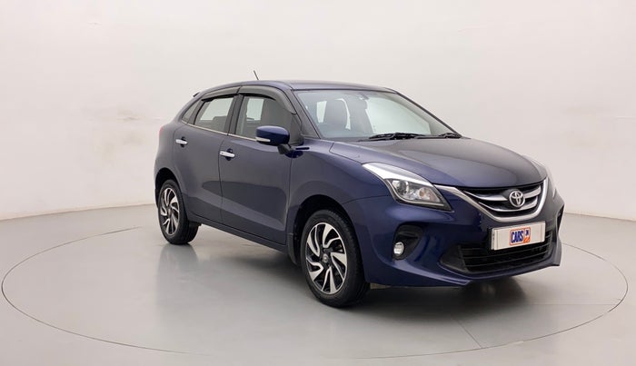 2019 Toyota Glanza G, Petrol, Manual, 53,435 km, Right Front Diagonal