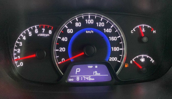 2014 Hyundai Grand i10 ASTA AT 1.2 KAPPA VTVT, Petrol, Automatic, 81,836 km, Odometer Image