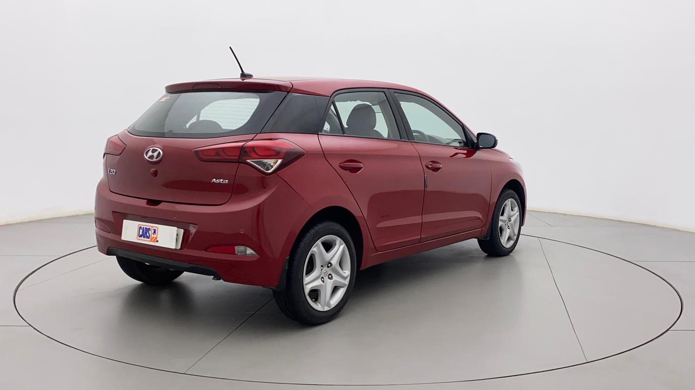 2017 Hyundai Elite i20 ASTA 1.2, Petrol, Manual, 57,177 km, Right Back Diagonal