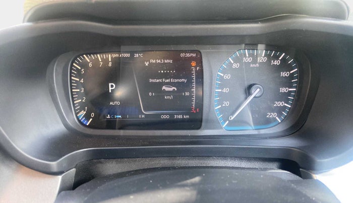 2022 Tata ALTROZ XZA, Petrol, Automatic, 3,164 km, Odometer Image