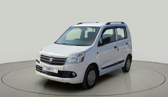 2011 Maruti Wagon R 1.0 LXI, Petrol, Manual, 71,397 km, Left Front Diagonal