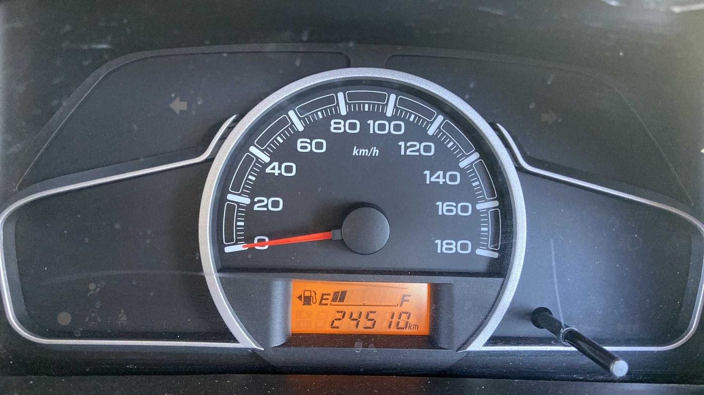 2020 Maruti Alto VXI, Petrol, Manual, 24,533 km, Odometer Image