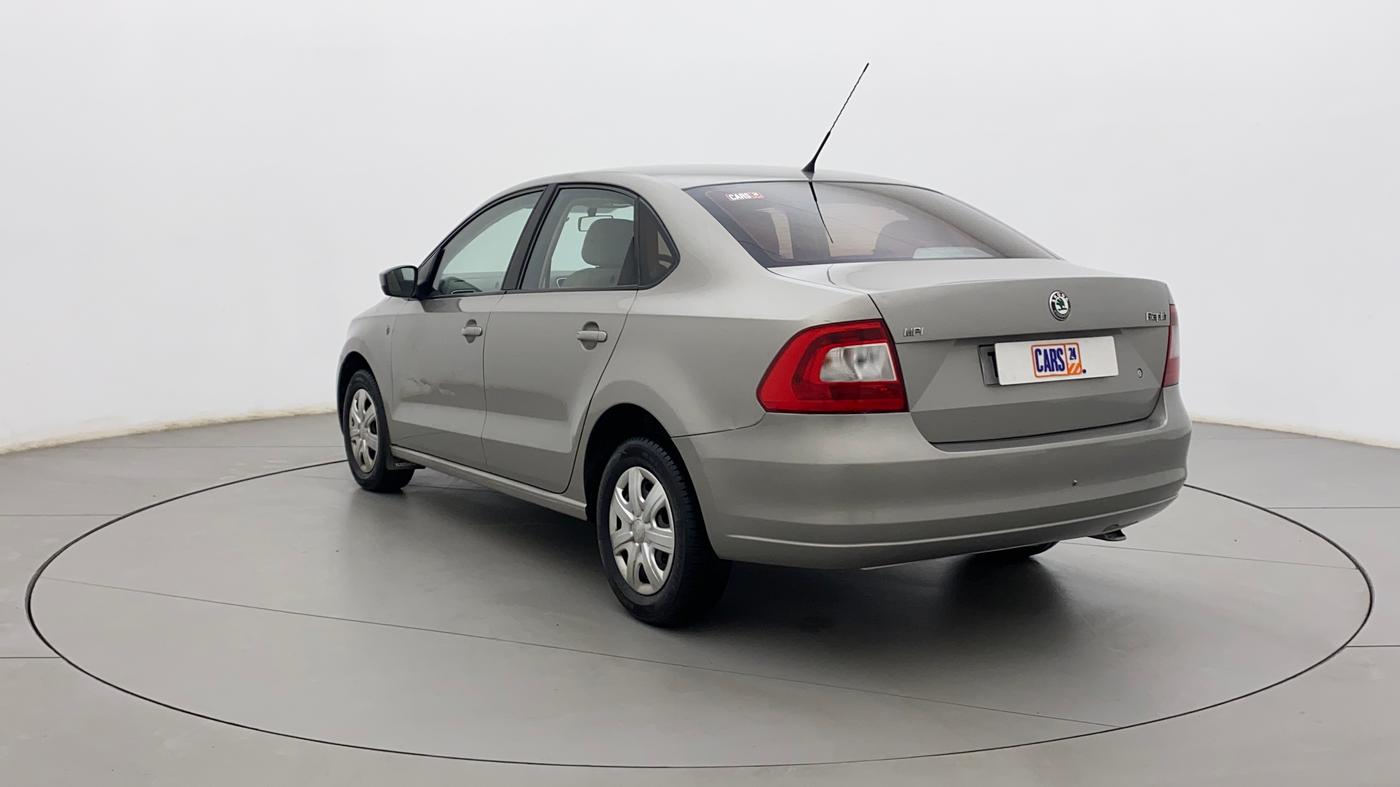 2012 Skoda Rapid AMBITION 1.6 MPI MT, Petrol, Manual, 76,646 km, Left Back Diagonal