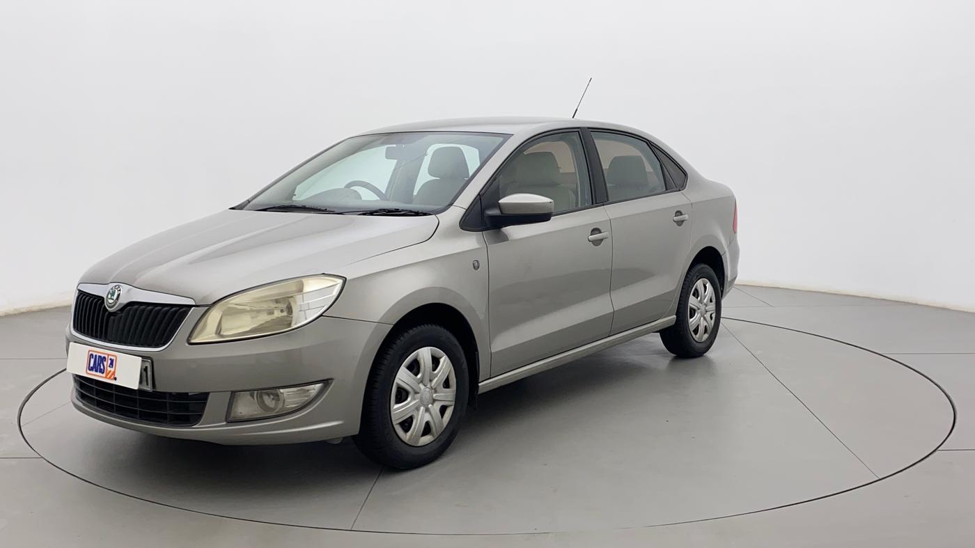 2012 Skoda Rapid AMBITION 1.6 MPI MT, Petrol, Manual, 76,646 km, Left Front Diagonal