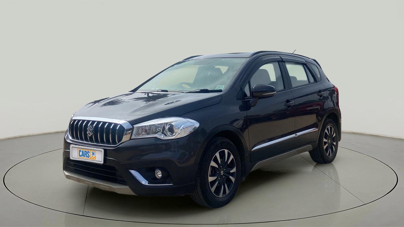 2021 Maruti S Cross ZETA AT 1.5, Petrol, Automatic, 15,536 km, Left Front Diagonal