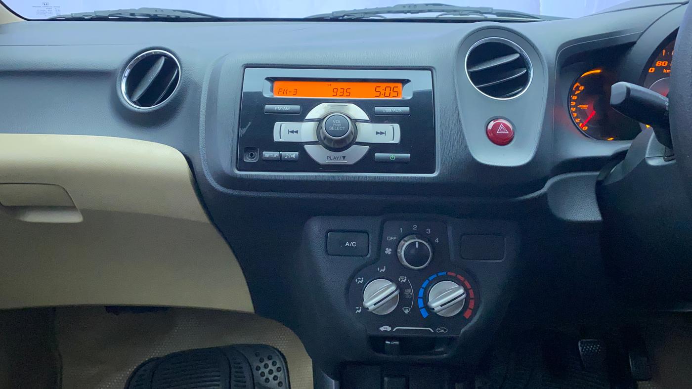 2014 Honda Amaze 1.2L I-VTEC S, Petrol, Manual, 75,750 km, Air Conditioner