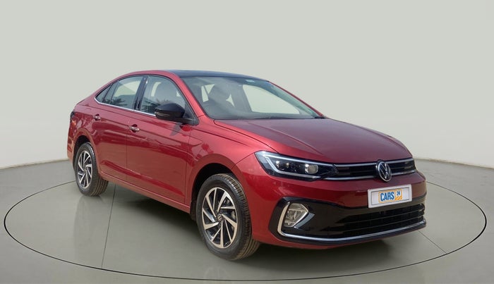 2022 Volkswagen VIRTUS TOPLINE TSI 1.0 AT, Petrol, Automatic, 9,032 km, Right Front Diagonal