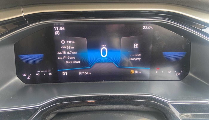 2022 Volkswagen VIRTUS TOPLINE TSI 1.0 AT, Petrol, Automatic, 9,032 km, Odometer Image