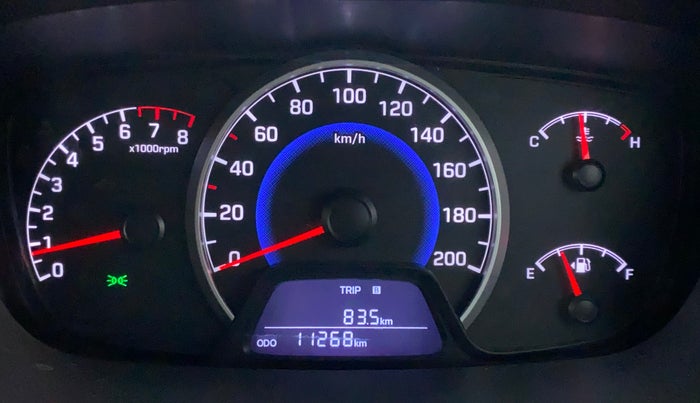 2017 Hyundai Grand i10 ASTA 1.2 KAPPA VTVT, Petrol, Manual, 11,268 km, Odometer Image
