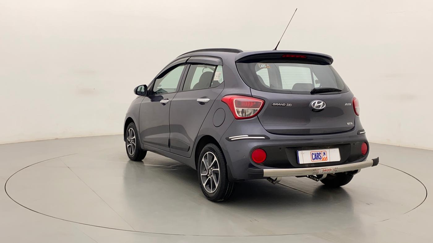 2017 Hyundai Grand i10 ASTA 1.2 KAPPA VTVT, Petrol, Manual, 11,268 km, Left Back Diagonal