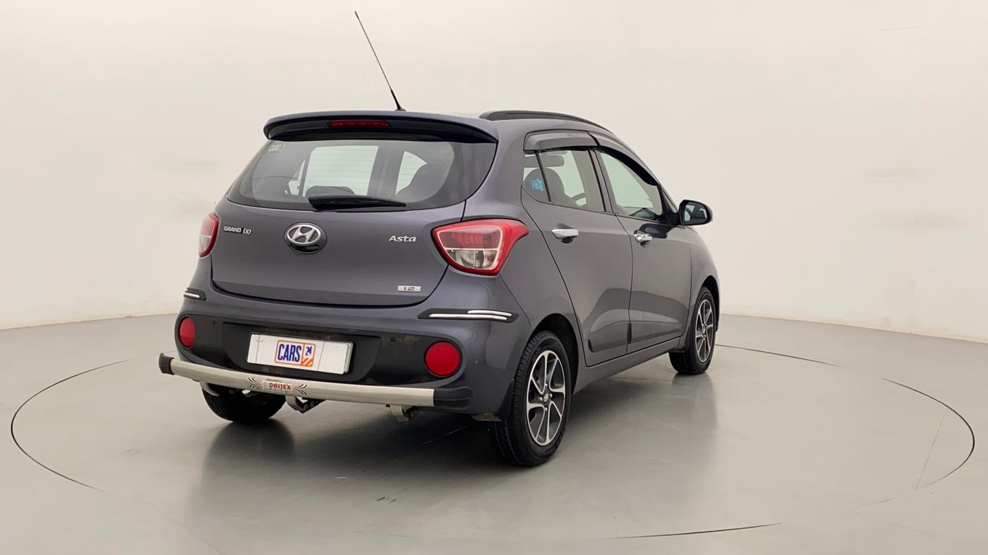 2017 Hyundai Grand i10 ASTA 1.2 KAPPA VTVT, Petrol, Manual, 11,268 km, Right Back Diagonal