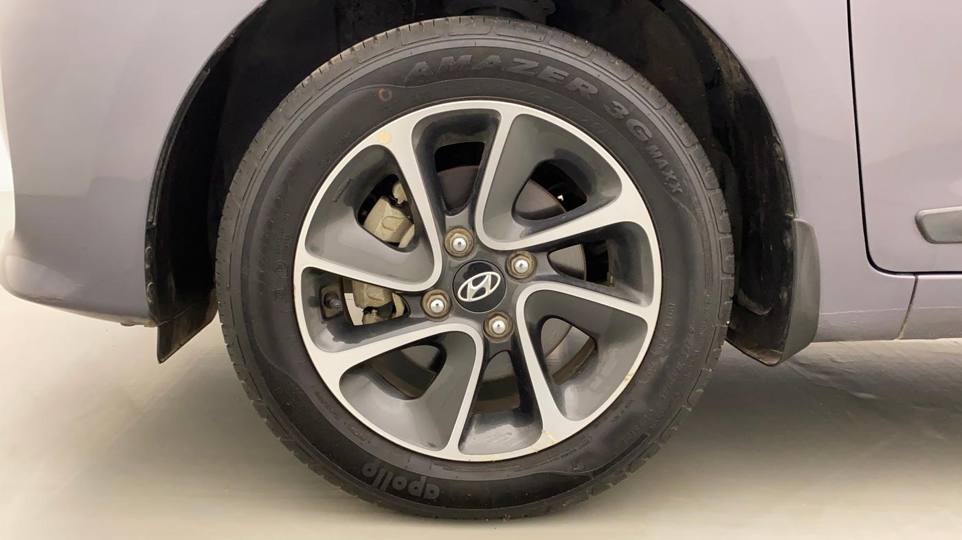 2017 Hyundai Grand i10 ASTA 1.2 KAPPA VTVT, Petrol, Manual, 11,268 km, Left Front Wheel