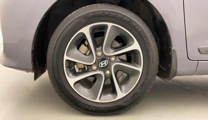 2017 Hyundai Grand i10 ASTA 1.2 KAPPA VTVT, Petrol, Manual, 11,268 km, Left Front Wheel