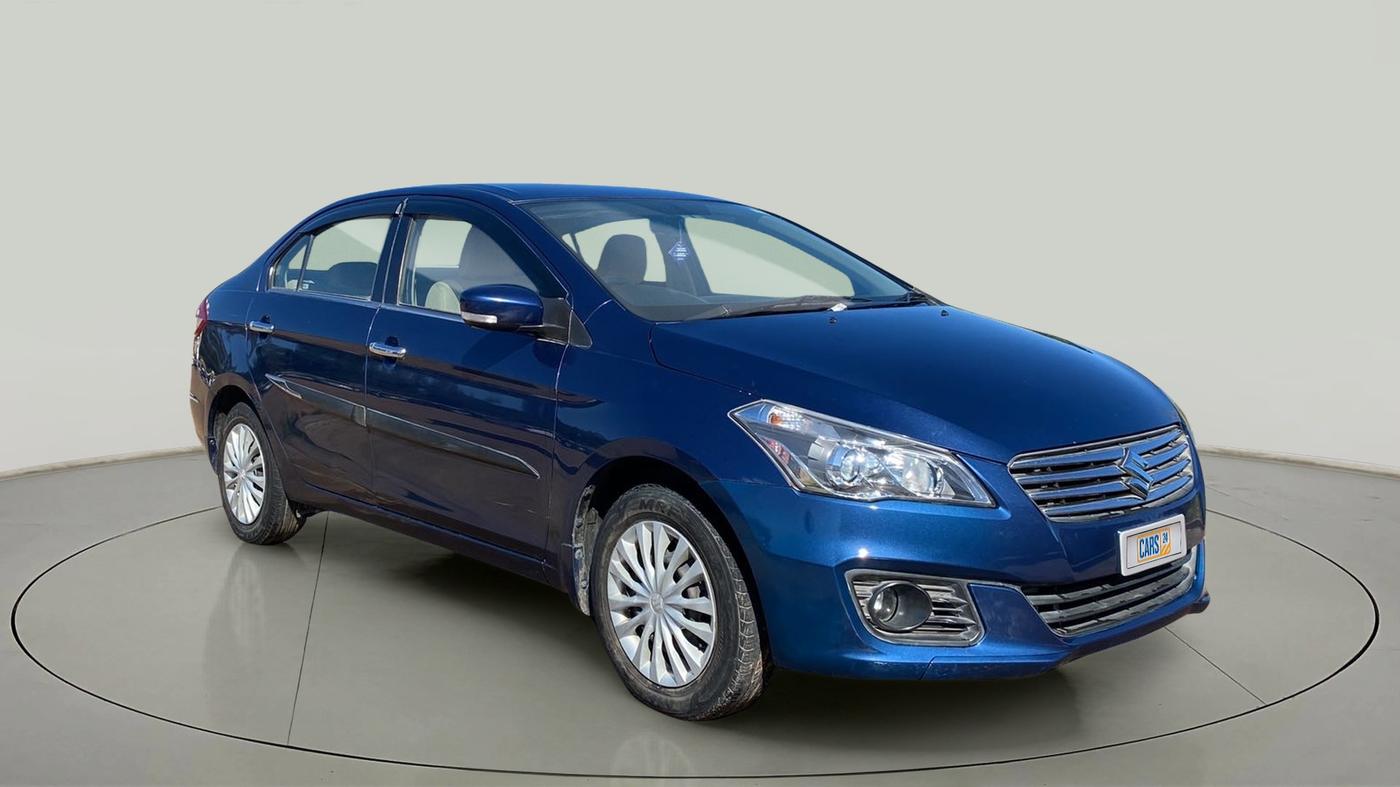 2017 Maruti Ciaz DELTA 1.4 MT PETROL, Petrol, Manual, 58,306 km, Right Front Diagonal