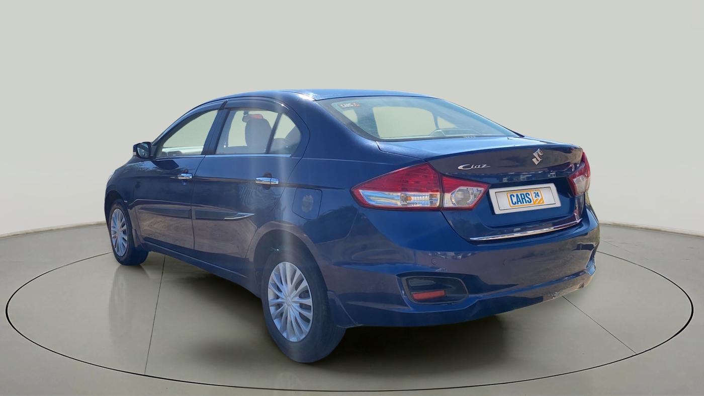 2017 Maruti Ciaz DELTA 1.4 MT PETROL, Petrol, Manual, 58,306 km, Left Back Diagonal