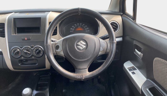 2014 Maruti Wagon R 1.0 LXI, Petrol, Manual, 56,244 km, Steering Wheel Close Up