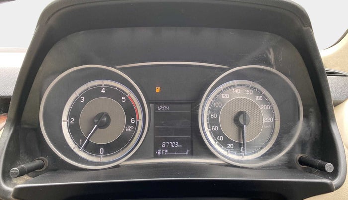 2017 Maruti Dzire VDI, Diesel, Manual, 87,744 km, Odometer Image