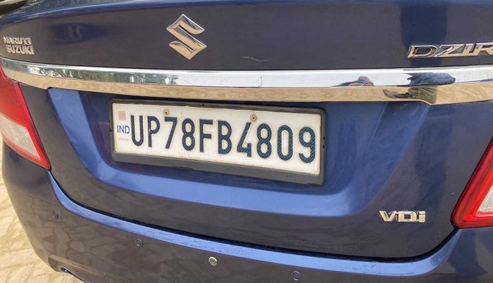 2017 Maruti Dzire VDI, Diesel, Manual, 87,744 km, Dicky (Boot door) - Minor scratches