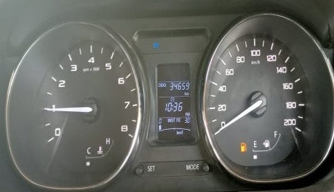 2018 Tata Tiago XZ PETROL, Petrol, Manual, 34,726 km, Odometer Image