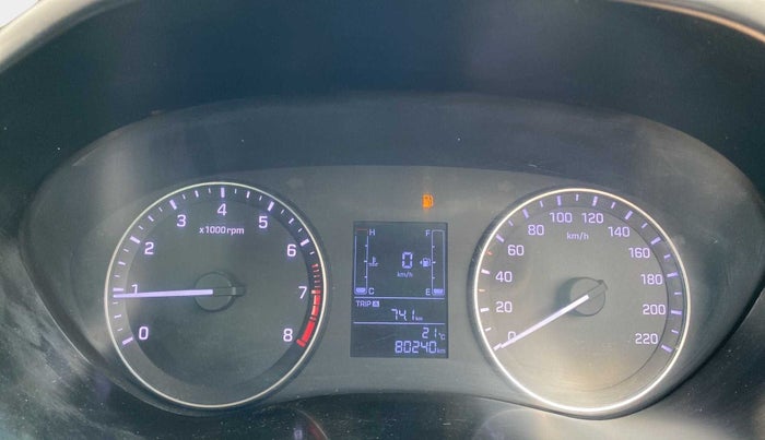 2015 Hyundai Elite i20 SPORTZ 1.2 (O), Petrol, Manual, 80,630 km, Odometer Image