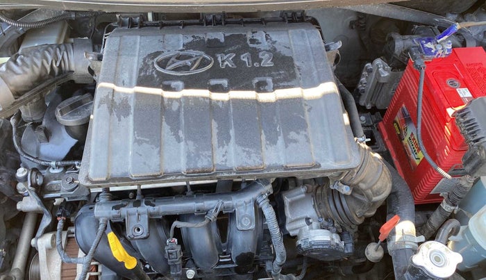 2017 Hyundai Grand i10 SPORTZ (O) AT 1.2 KAPPA VTVT, Petrol, Automatic, 55,629 km, Open Bonet