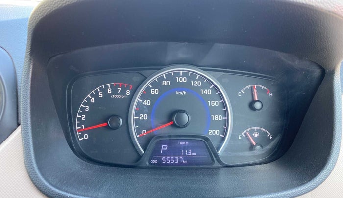2017 Hyundai Grand i10 SPORTZ (O) AT 1.2 KAPPA VTVT, Petrol, Automatic, 55,629 km, Odometer Image